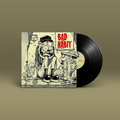 "Bad Habit" von "Bad Habit". Beiges Cover mit schwarzem Motiv, schwarze Schallplatte.