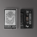 "Lure" von "Black Yen" auf Tape. Schwarz-weißes Cover, schwarzes Tape mit weißer Schrift.