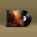 "Stray Dogs" on "Chorosia" auf Vinyl. Orange-graues Cover, schwarze Schallplatte.