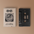 "Split"-EP von Guyođ und Blightbringer auf Tape. Beiges Cover, schwarzes Tape.