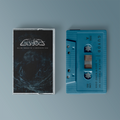 "Death Throes of a Drowning God" von "Guyod" auf Tape. Dunkelblau-schwarzes Cover mit weißer Schrift, blaues Tape mit schwarzer Schrift.