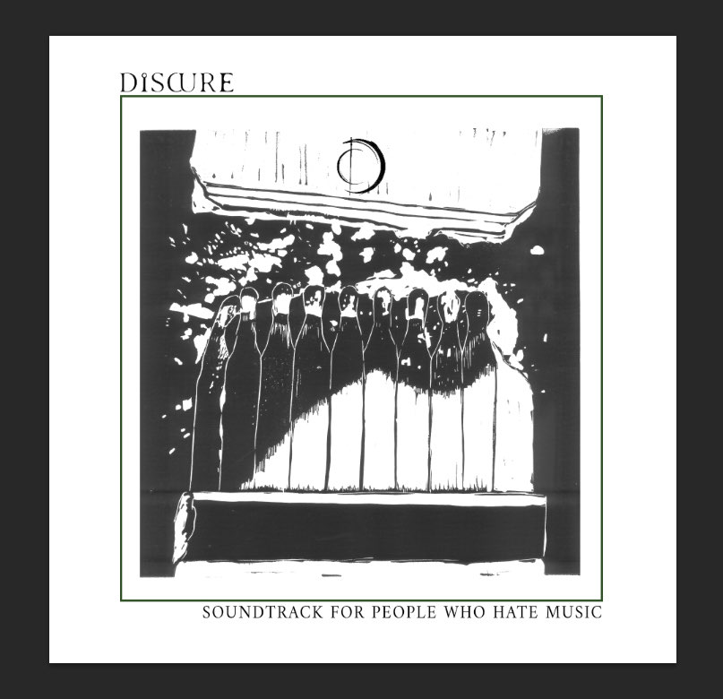 GZ056 Discure - Soundtrack For People Who Hate Music - grazil Records - Grindcore