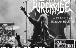 grazil FM - Flaming Wrekage und Dagger Booking Cle Pecher Radio Helsinki