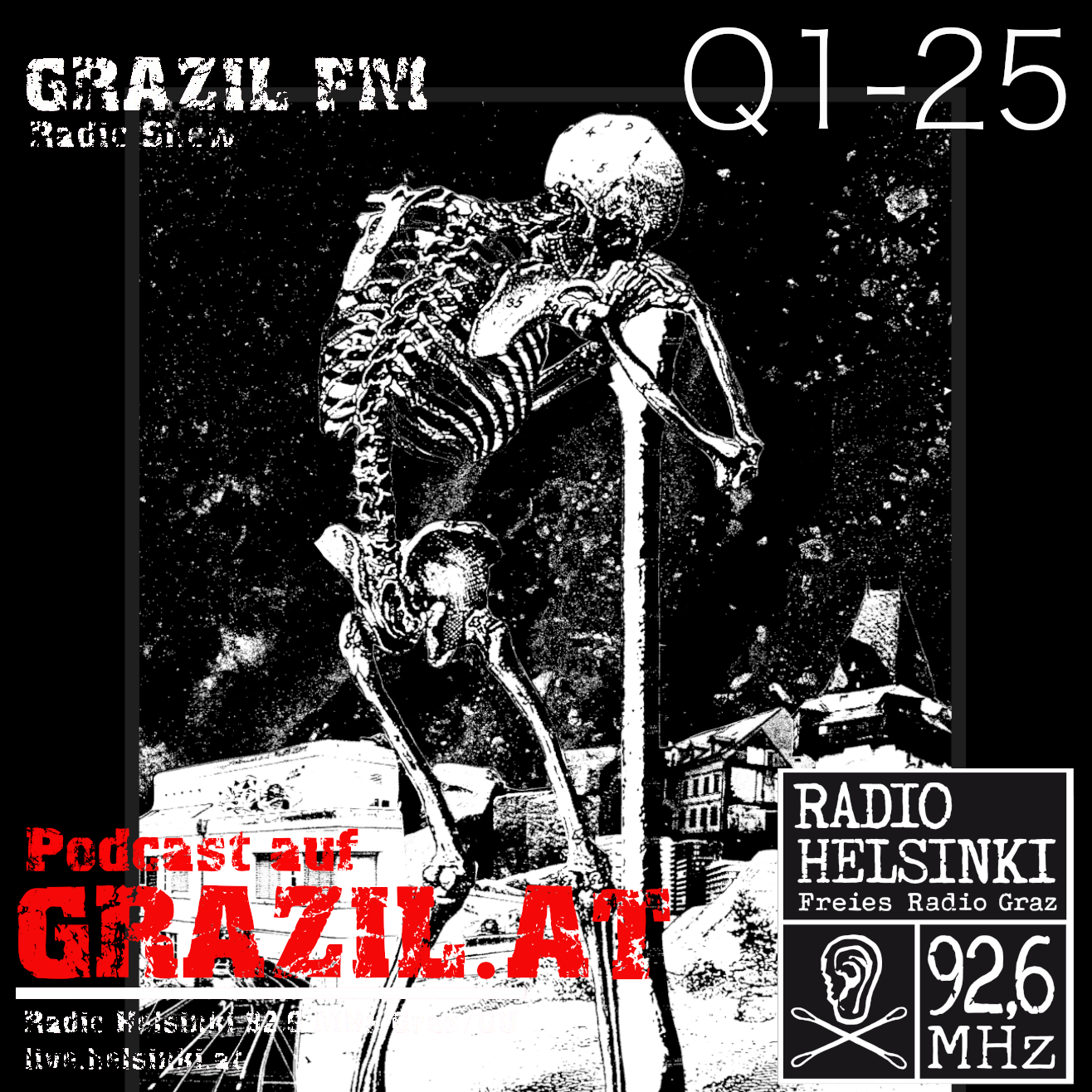 grazil FM Podcast - Q1-25 grazil Records Cle Pecher Radio Helsinki